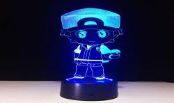 Lámpara 3D de Ash Ketchum de Pokemon