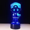 Lámpara 3D de Ash Ketchum de Pokemon