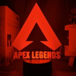 Lámpara LED 3D Logo Apex Legends