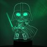 Lámpara 3D Star Wars para niños - Multicolor - Darth Vader
