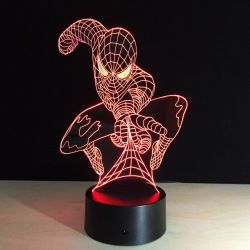 Lampara Spiderman 3D