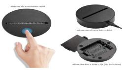 Lámpara 3D con forma de conejo para niños