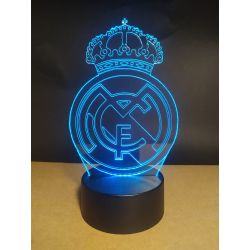 Lámpara Escudo Real Madrid led