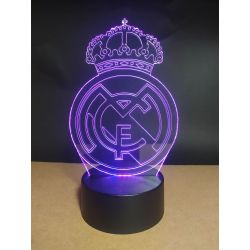Lámpara decorar Escudo Real Madrid