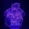 Lámpara 3D Naruto Kakashi Sasuke Sakura