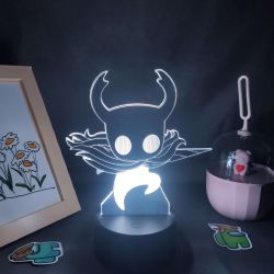 Lámpara 3D juego Caballero Hueco