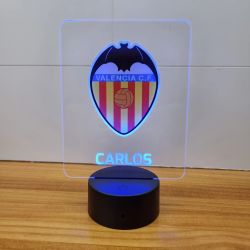 Lámpara Fútbol Personalizada en Color