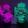 Lámpara de Fútbol Personalizada