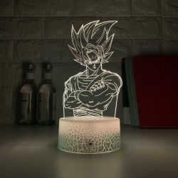 Lámpara LED 3D Goku -...