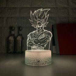 Lámpara LED 3D Goku - Dragon Ball
