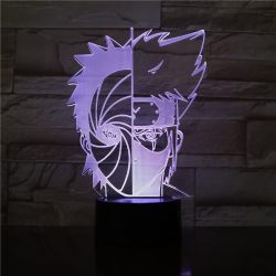 Lampara 3D metacrilato Uzumaki Naruto