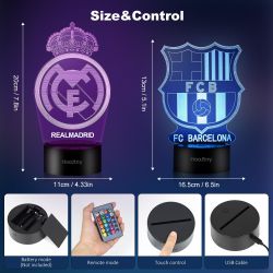 Lámpara Escudo Fútbol Club Barcelona