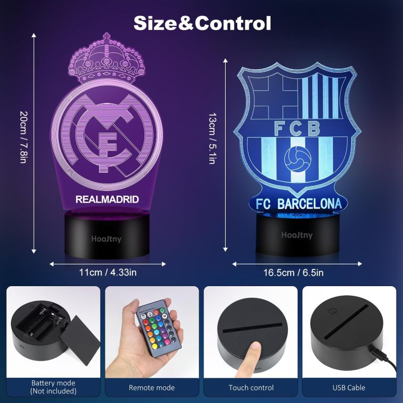 Lámpara Escudo Fútbol Club Barcelona