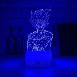 Lámpara LED 3D Goku - Dragon Ball