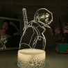 Lámpara LED 3D Itachi Uchiha - Naruto