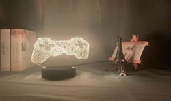 Lámpara LED Mando PlayStation 3D
