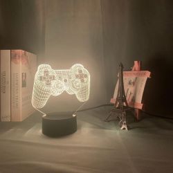 Lámpara LED Mando PlayStation 3D