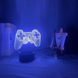Lámpara LED Mando PlayStation 3D