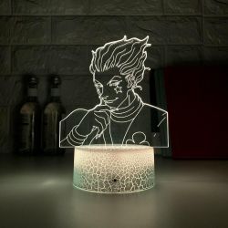 Lámpara led 3D Metacrilato - Hisoka La Brigada Fantasma