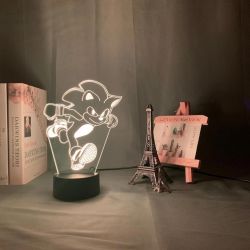 Lámpara Led 3D Sonic - Metacrilato - Multicolor - Mando