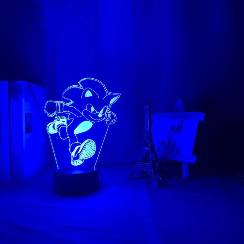 Sonic lampada led Logo - Mitico