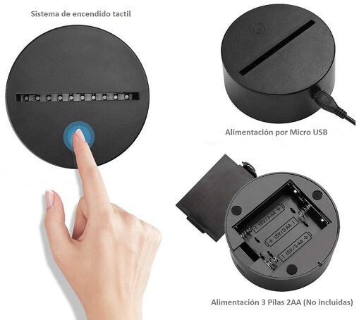 Lampara led Instrucciones